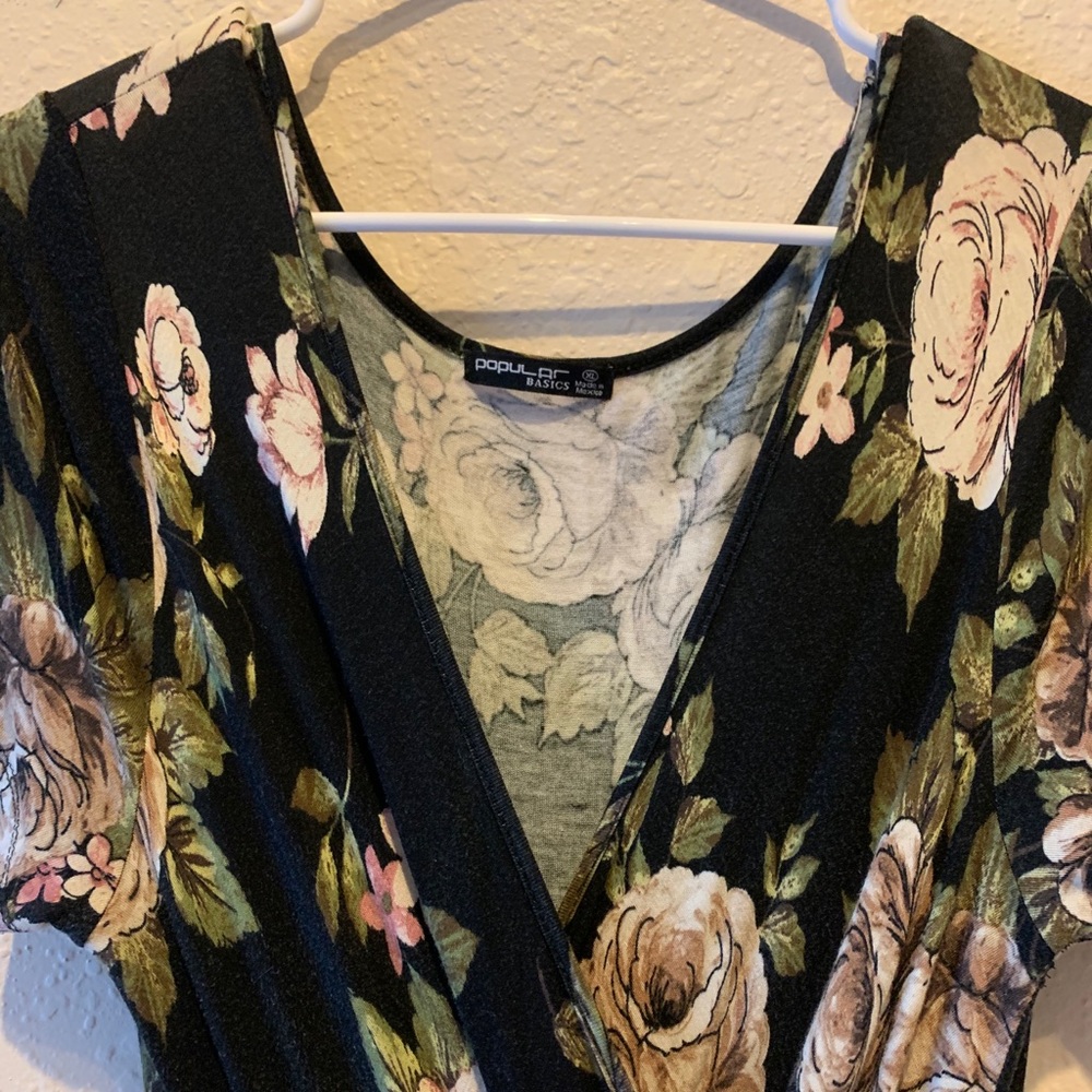 Flower maxi dress